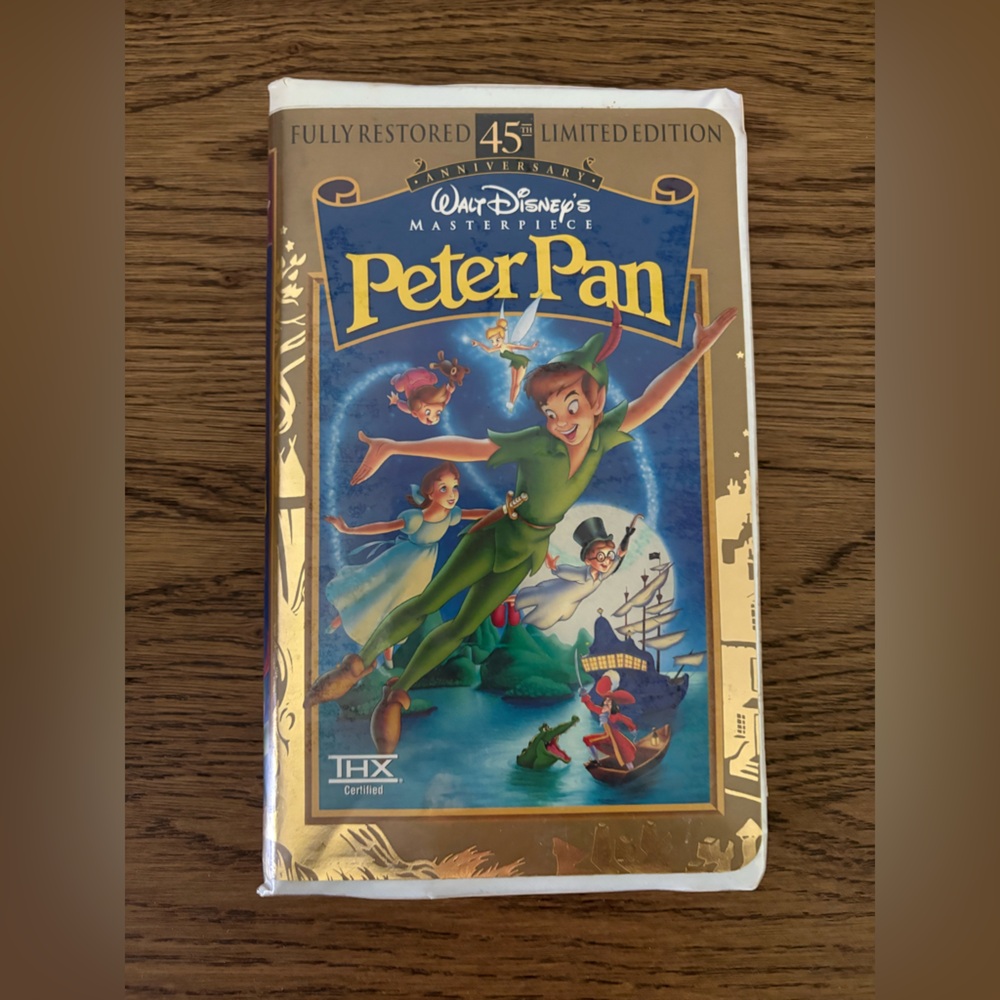 Peter Pan Limited Edition VHS